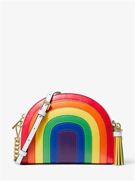 michael kors rainbow crossbody bag|Michael Kors canvas tote handbags.